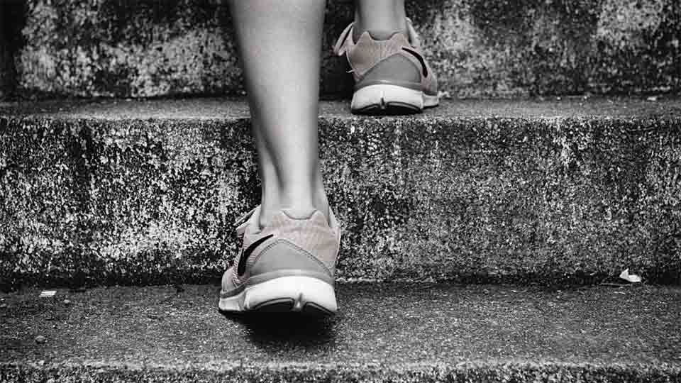 stair walking to improve cardiovascular endurance
